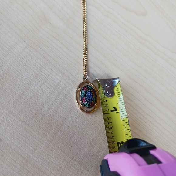 Sarah Coventry Light of the East Pendant Necklace Gold Tone - Picture 8 of 9